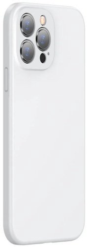 Чехол Baseus Silica Gel ARYT000502 для iPhone 13 Pro Max белый купить,NaN