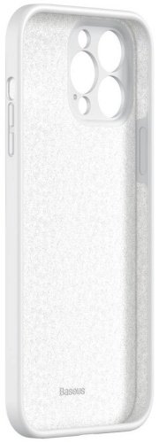 Чехол Baseus Silica Gel ARYT000502 для iPhone 13 Pro Max белый купить,0