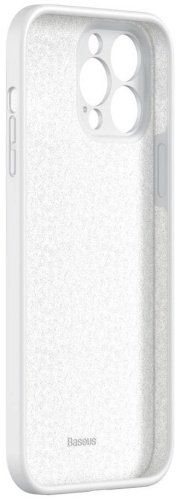 Чехол Baseus Silica Gel ARYT000502 для iPhone 13 Pro Max белый купить,NaN
