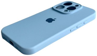 Чехол Для Apple iPhone 16 Pro голубой купить,478