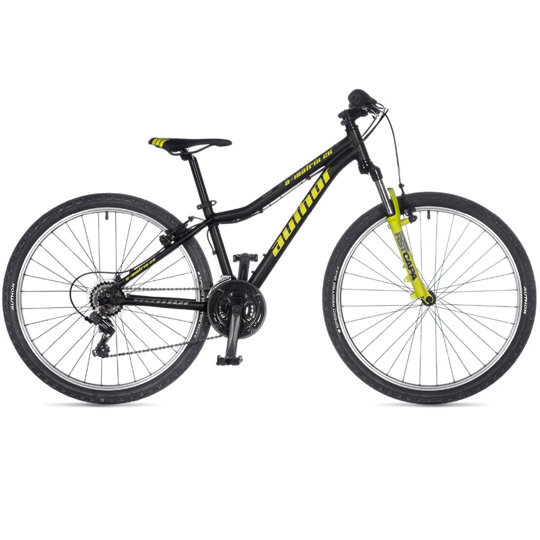 Велосипед Author A-Matrix 26" D 2021 phantom black matte-lime купить,NaN