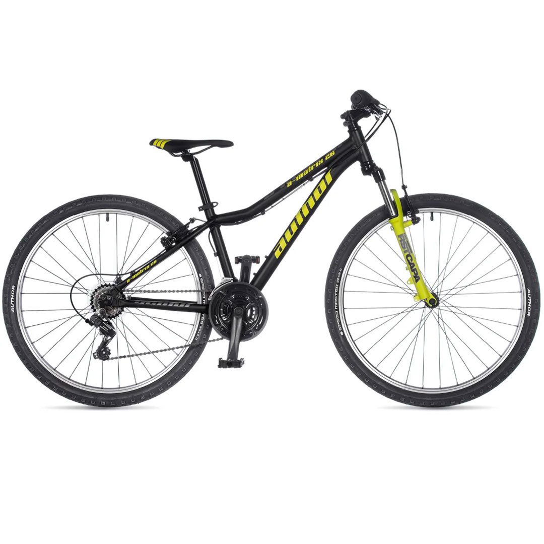 Велосипед Author A-Matrix 26" D 2021 phantom black matte-lime купить,NaN