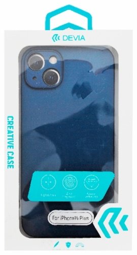 Чехол DEVIA для Apple iPhone 14 Plus голубой купить,NaN