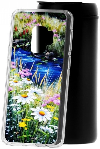 Чехол КRUЧЕ Ромашки у ручья для Samsung Galaxy S9 купить,NaN