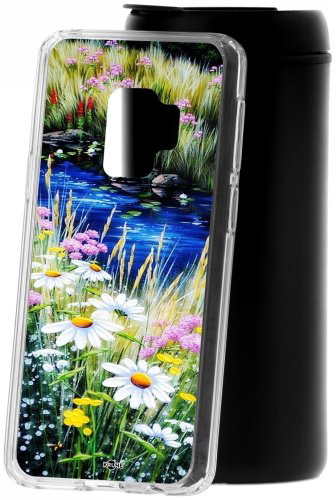 Чехол КRUЧЕ Ромашки у ручья для Samsung Galaxy S9 купить,NaN