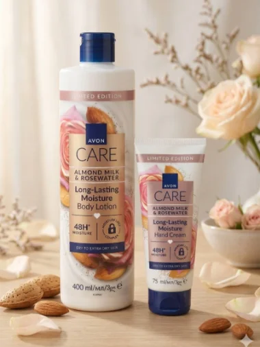 Avon Care Миндаль и Роза набор для тела для женщин купить,3297