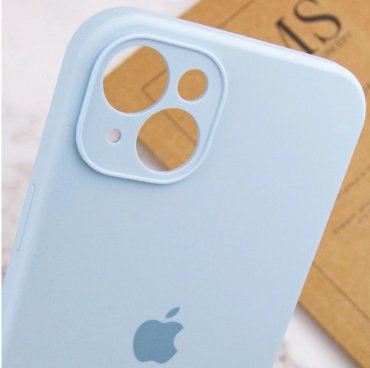 Чехол Для Apple iPhone 15 голубой купить,NaN