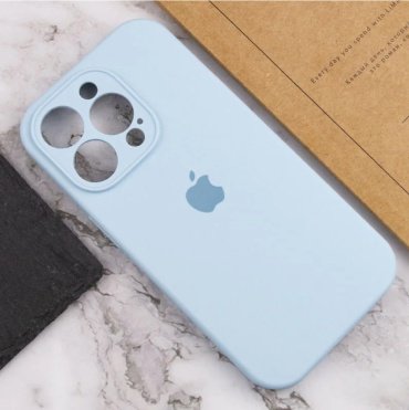 Чехол Для Apple iPhone 14 Pro Max голубой купить,470