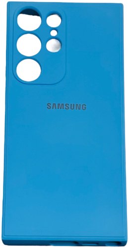 Чехол Для Samsung Galaxy S23 Ultra голубой купить,1965