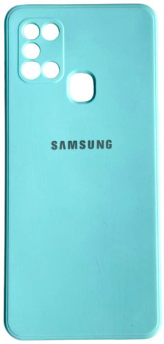 Чехол Для Samsung Galaxy A21s голубой купить,882