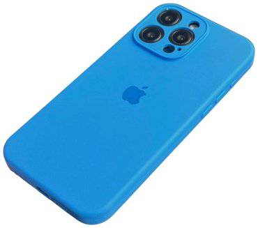 Чехол Для Apple iPhone 15 Pro голубой купить,981