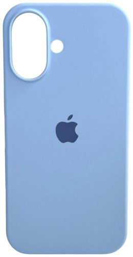 Чехол Для Apple iPhone 16 голубой купить,530