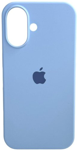 Чехол Для Apple iPhone 16 голубой купить,530