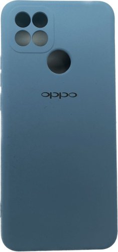 Чехол Для OPPO A15, A15S голубой купить,520