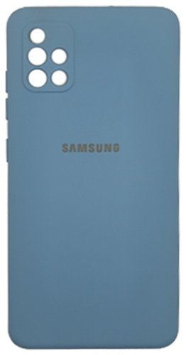 Чехол Для Samsung Galaxy A51 голубой купить,884