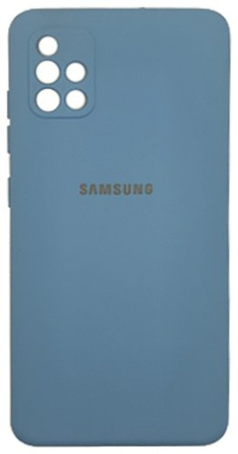 Чехол Для Samsung Galaxy A51 голубой купить,884