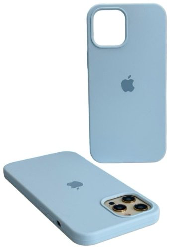 Чехол Для Apple iPhone 12 Pro Max голубой купить,970