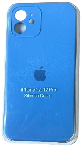Чехол Для Apple iPhone 12 голубой купить,699