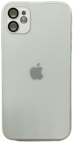 Чехол GLASS для Apple iPhone 12 белый купить,770