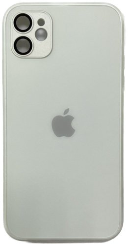 Чехол GLASS для Apple iPhone 12 белый купить,770
