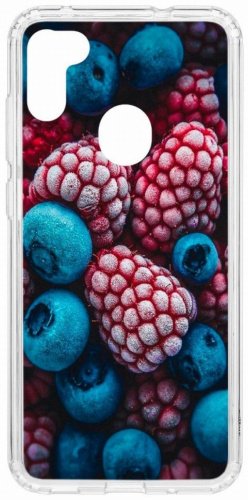 Чехол КRUЧЕ Print Fresh berries для Samsung Galaxy A11/M11 белый купить,NaN