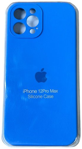 Чехол Для Apple iPhone 12 Pro Max голубой купить,649