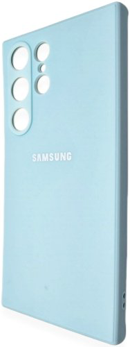 Чехол Для Samsung Galaxy S23 Ultra голубой купить,1339