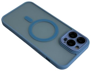 Чехол Для Apple iPhone 13 Pro Max голубой купить,1820