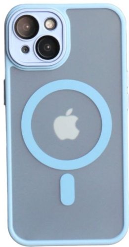 Чехол Для Apple iPhone 14 голубой купить,1820