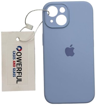 Чехол POWERFUL для Apple iPhone 15 голубой купить,999