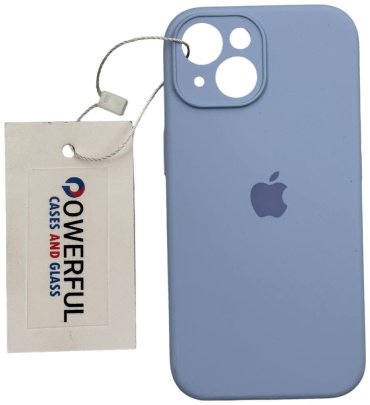Чехол POWERFUL для Apple iPhone 15 голубой купить,999