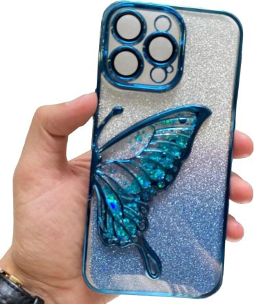 Чехол Для Apple iPhone 13 Pro Max голубой купить,3020