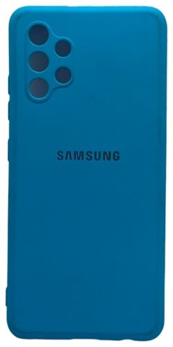 Чехол Для Samsung Galaxy A32 голубой купить,886
