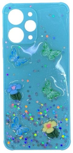 Чехол Для Xiaomi NOTE 12 голубой купить,1570