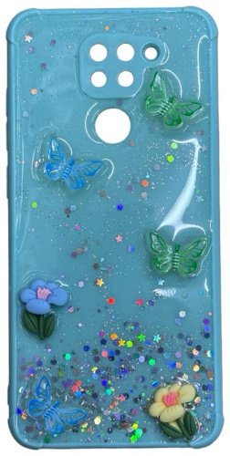 Чехол Для Xiaomi Galaxy Note 9 голубой купить,1570