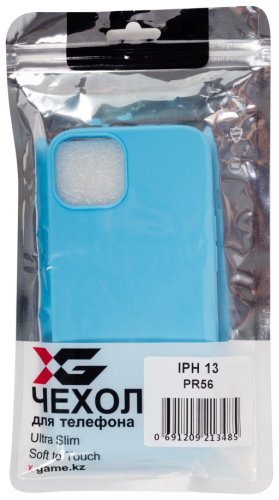 Чехол X-Game XG-PR56 для Apple iPhone 13 голубой купить,0