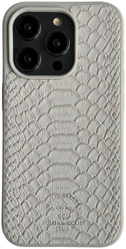 Чехол Santa Barbara Polo & Racquet Club для Apple iPhone 15 Pro белый купить,1197
