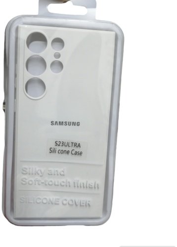 Чехол Для Samsung Galaxy S23 Ultra белый купить,798