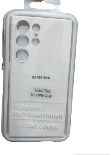 Чехол Для Samsung Galaxy S23 Ultra белый купить,798