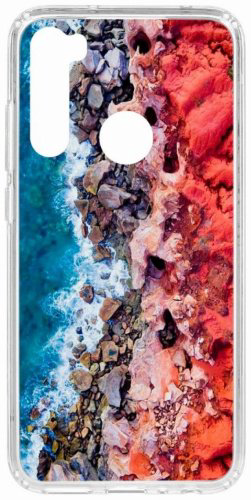 Чехол КRUЧЕ для Redmi Note 8 голубой купить,NaN
