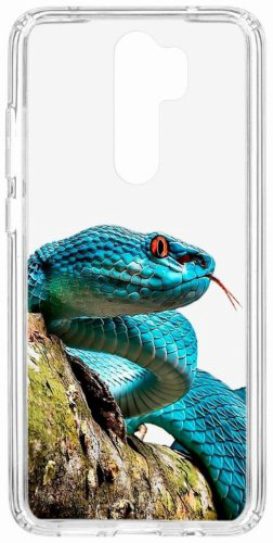 Чехол КRUЧЕ для Redmi Note 8 Pro голубой купить,NaN
