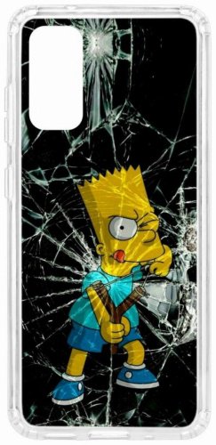 Чехол КRUЧЕ для Galaxy S20 голубой купить,NaN