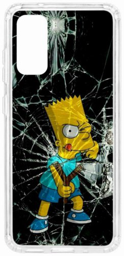 Чехол КRUЧЕ для Galaxy S20 голубой купить,NaN