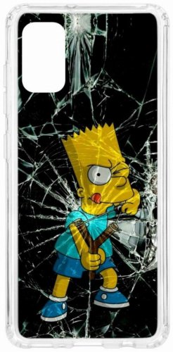 Чехол КRUЧЕ для Galaxy A41 голубой купить,NaN