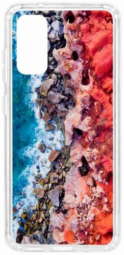 Чехол КRUЧЕ для Galaxy S20 голубой купить,NaN