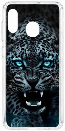 Чехол КRUЧЕ для Galaxy A30, Galaxy A20 голубой купить,NaN