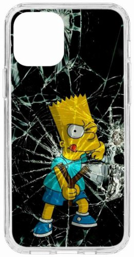 Чехол КRUЧЕ для iPhone 12, iPhone 12 Pro голубой