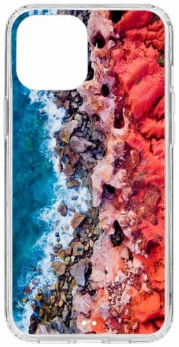 Чехол КRUЧЕ для iPhone 12 Pro Max голубой