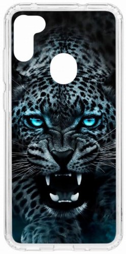 Чехол КRUЧЕ для Galaxy A11, Galaxy M11 голубой