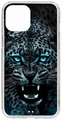 Чехол КRUЧЕ для iPhone 12 Pro Max голубой